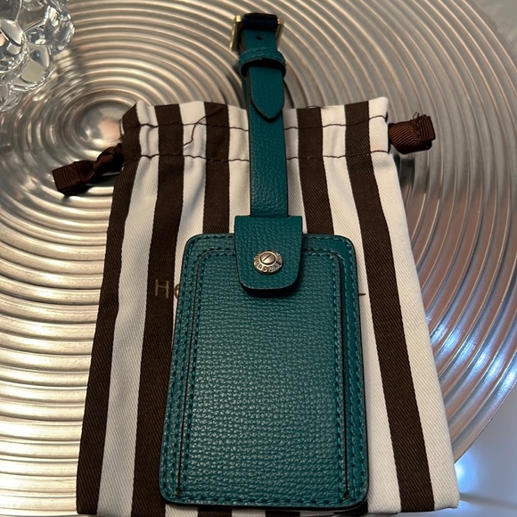 henri bendel Handbags - HENRI BENDEL TEAL GREEN W 57Th BAG TAG